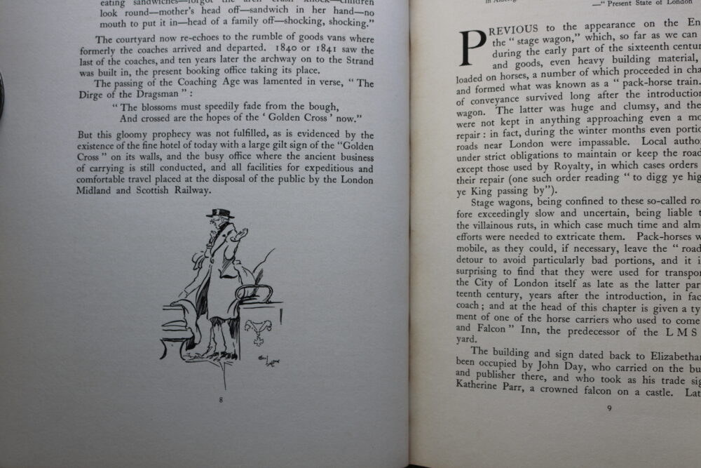 Old London Coaching Inns and their successors, Arthur Groom illustrated Cecil Aldin - Image 9