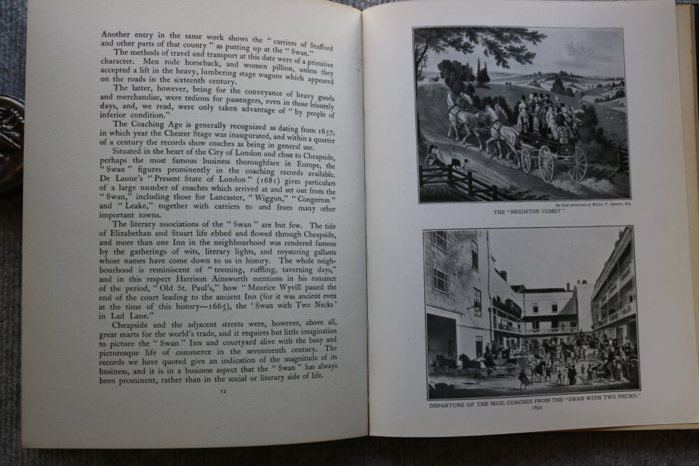 Old London Coaching Inns and their successors, Arthur Groom illustrated Cecil Aldin - Image 11