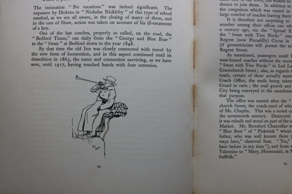Old London Coaching Inns and their successors, Arthur Groom illustrated Cecil Aldin - Image 14