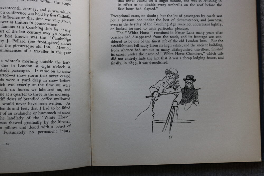 Old London Coaching Inns and their successors, Arthur Groom illustrated Cecil Aldin - Image 15