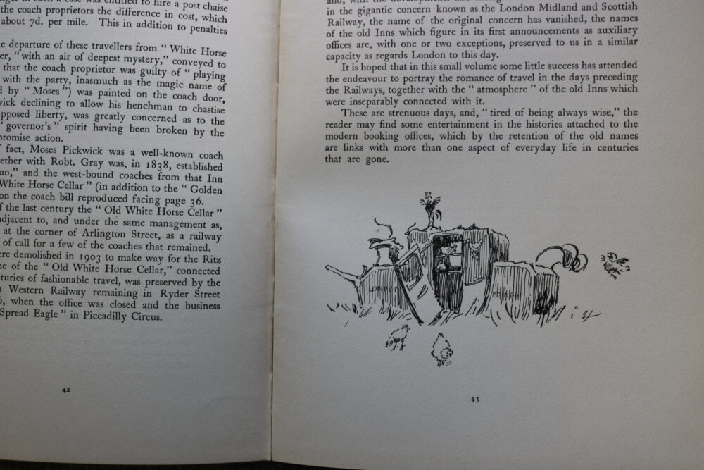 Old London Coaching Inns and their successors, Arthur Groom illustrated Cecil Aldin - Image 16
