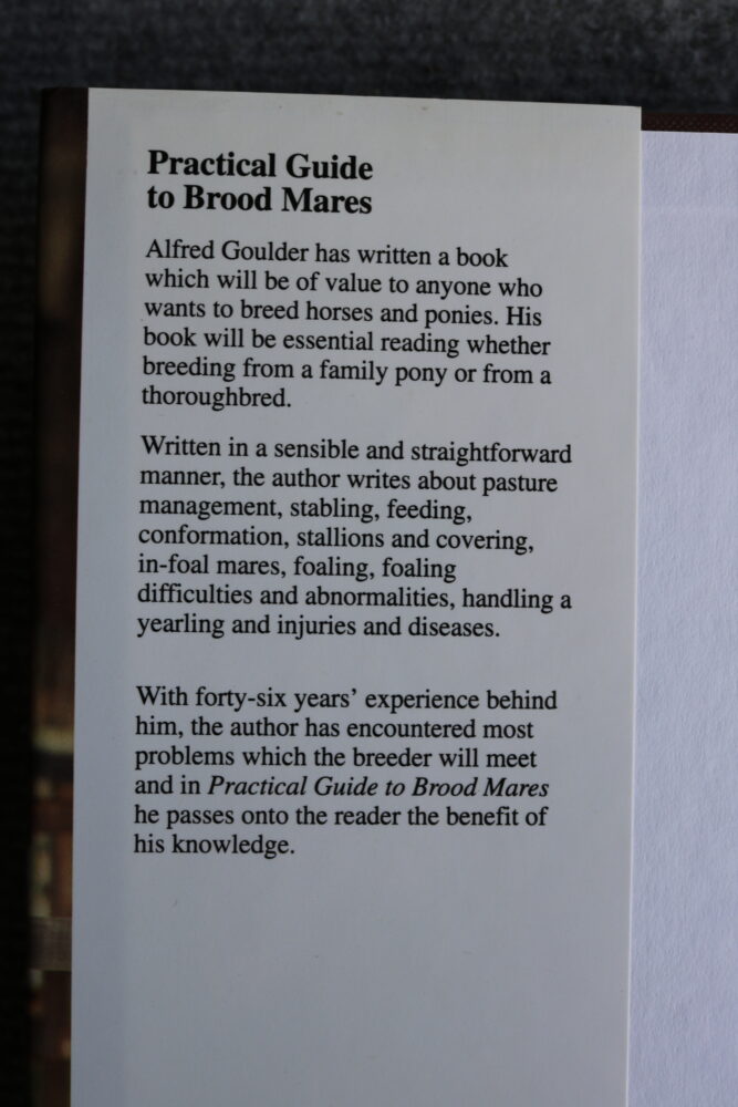 Practical Guide to Brood Mares, Alfred Goulder - Image 2