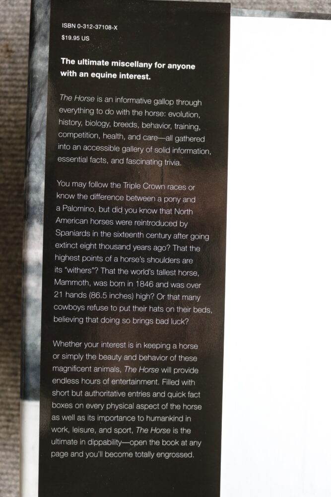 The Horse, A Miscellany of Equine Knowledge, Julie Whitaker & Ian Whitelaw - Image 3