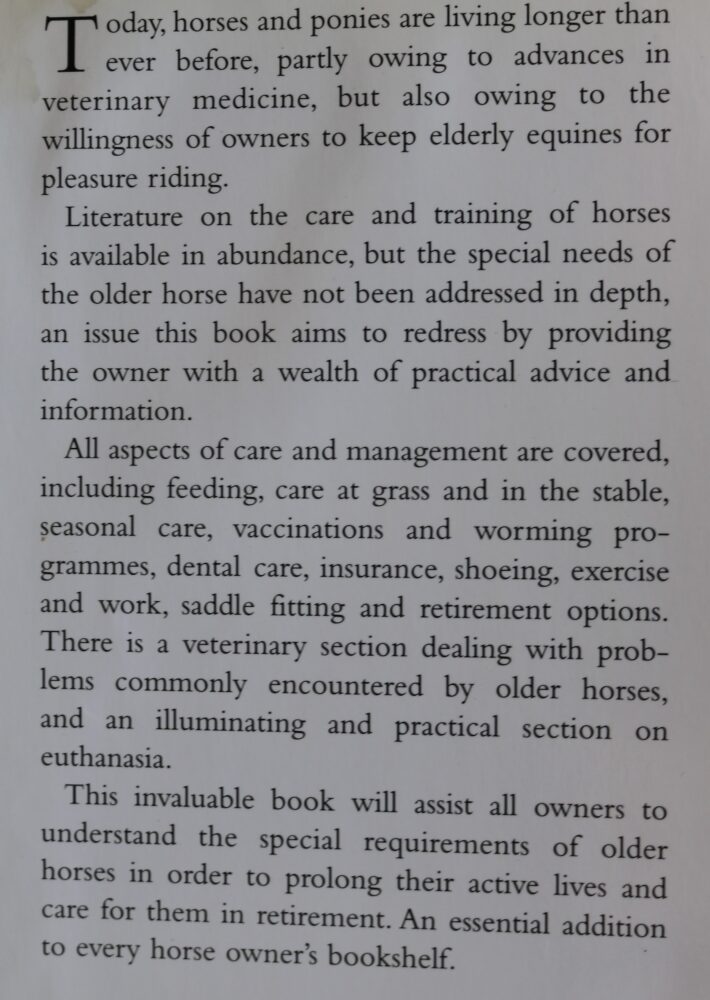 Care and Management of the Older Horse, Heather Scott Parsons - Image 2