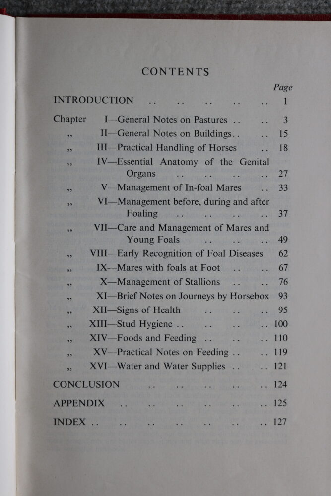 Practical Essentials in the Care and Management of Horses on Thoroughbred Studs, Wm. C Miller - Image 3