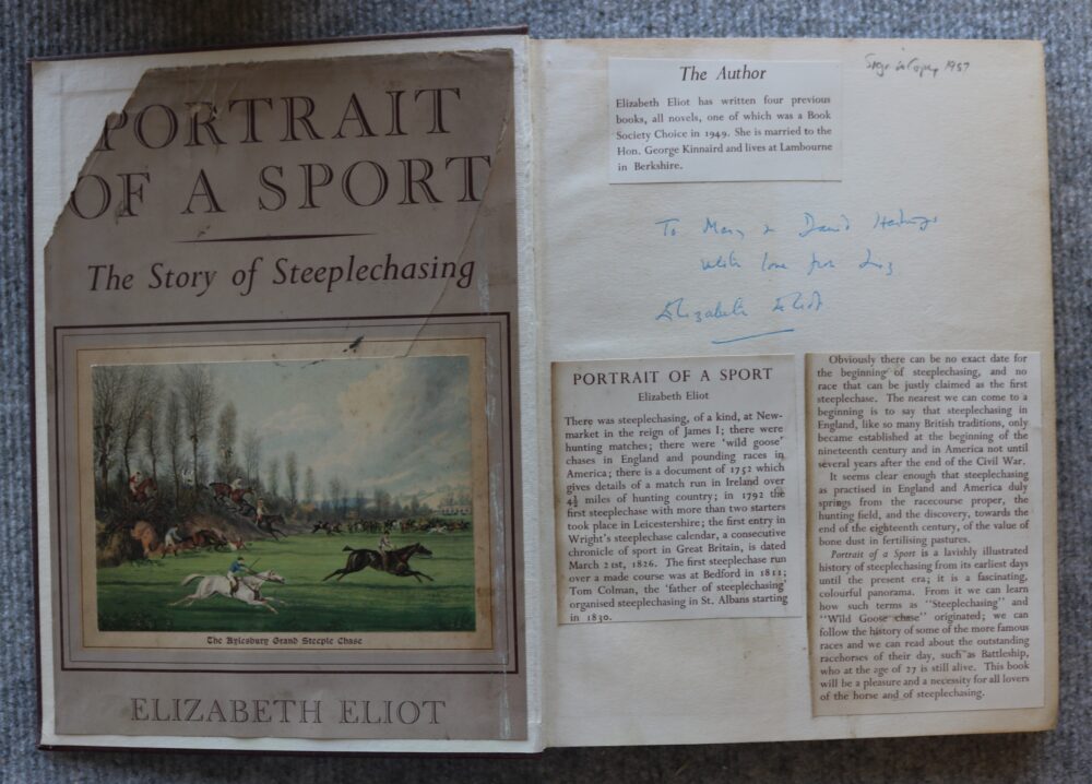 Portrait of a Sport, The Story of Steeplechasing, Elizabeth Eliot - Image 2