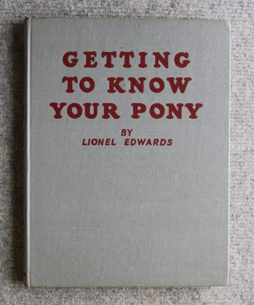 Getting To Know Your Pony, Lionel Edwards