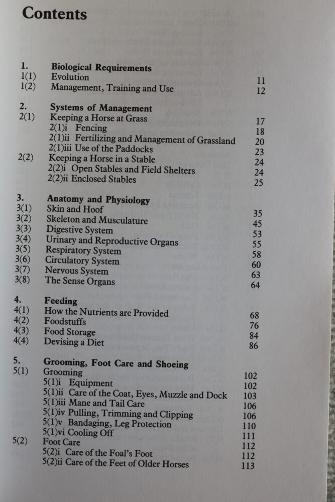 Horse Management, The official instruction Handbook of the G.N.E.F - Image 3