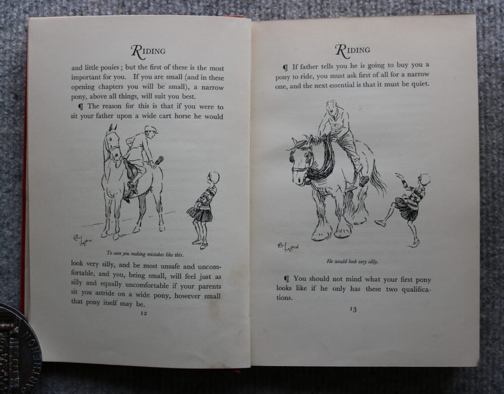 Riding, Lady Hunloke, O.B.E. , Illustrated by Cecil Aldin - Image 8