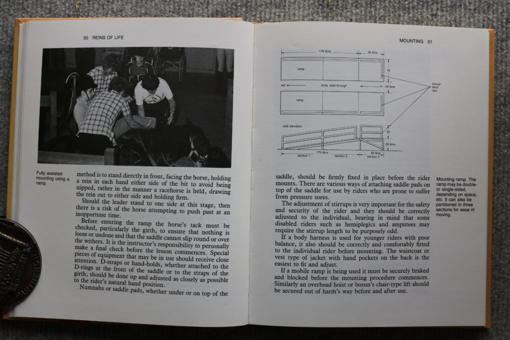 The Reins of Life, An Instructional and informative Manual on Riding For The Disabled, John Anthony Davies - Image 9