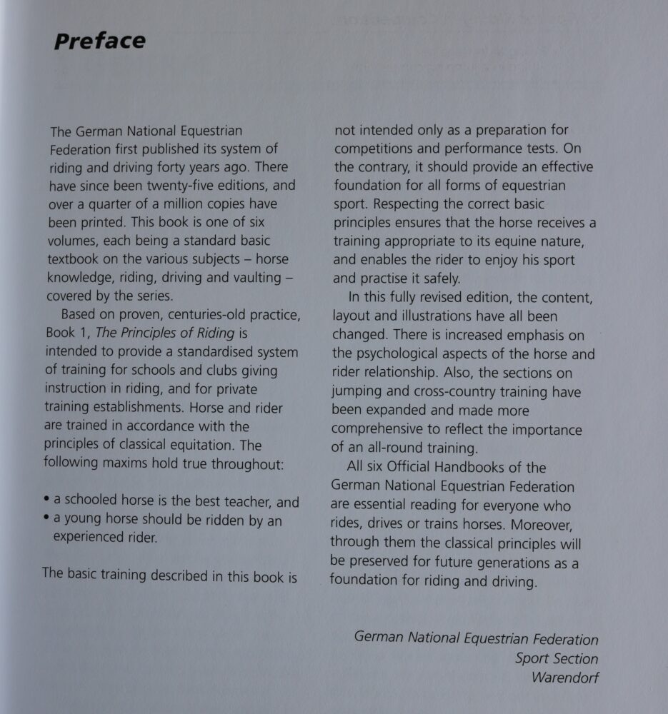 The Principles of Riding, The Official Instruction Handbook of The German National Equestrian Federation - Image 7