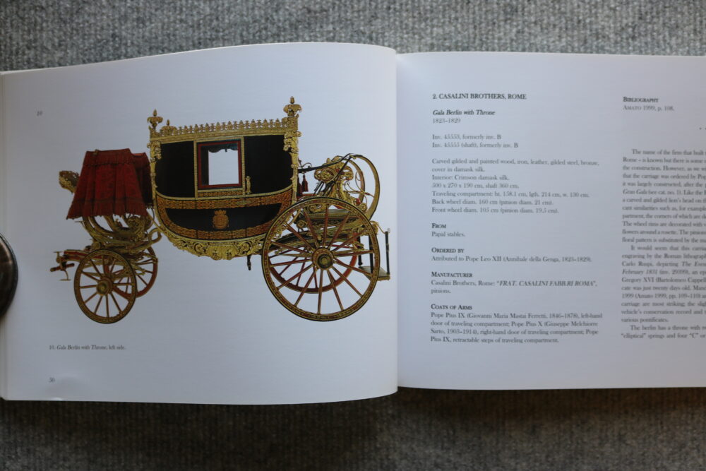 Museum of The Papal Carriages in The Vatican, Msgn. Pietro Amato - Image 9