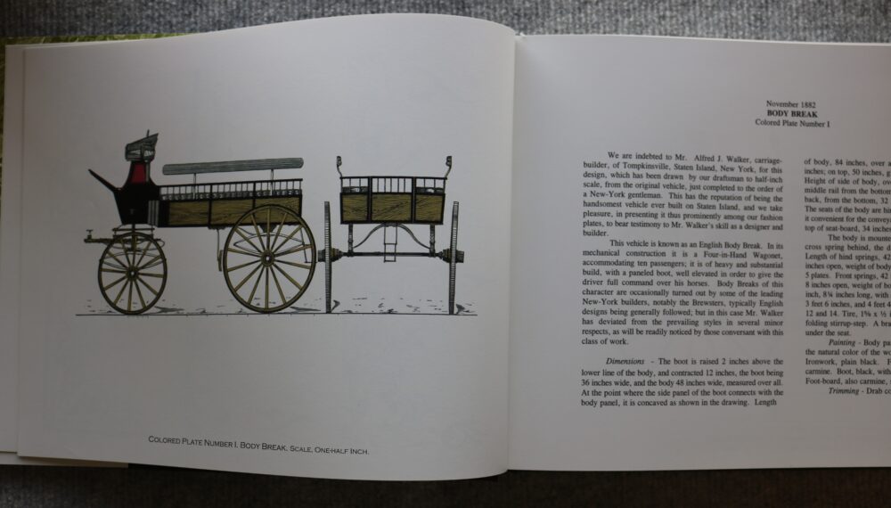 Horse Drawn Vehicles, Colored Plates From The Hub, November 1882- January 1892 - Image 5