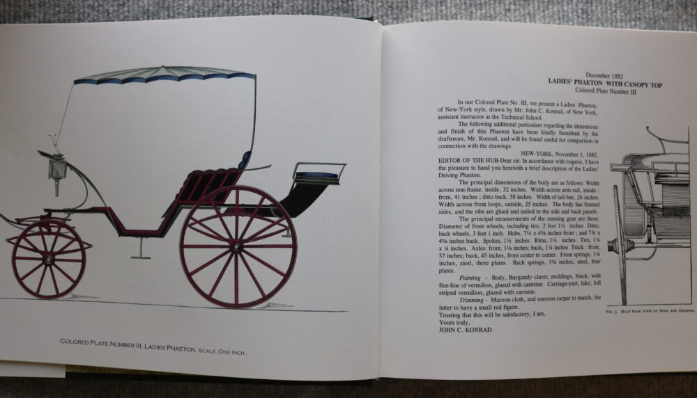 Horse Drawn Vehicles, Colored Plates From The Hub, November 1882- January 1892 - Image 6