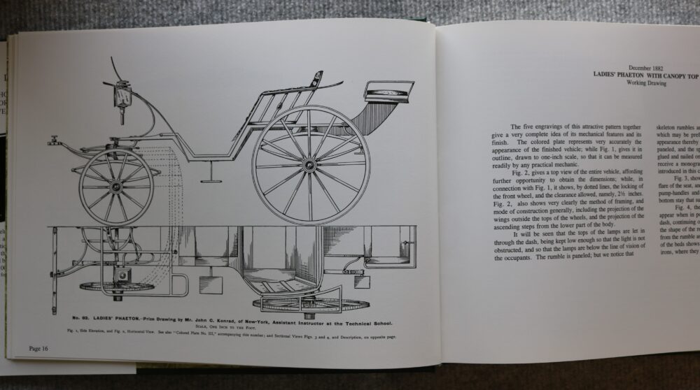Horse Drawn Vehicles, Colored Plates From The Hub, November 1882- January 1892 - Image 7