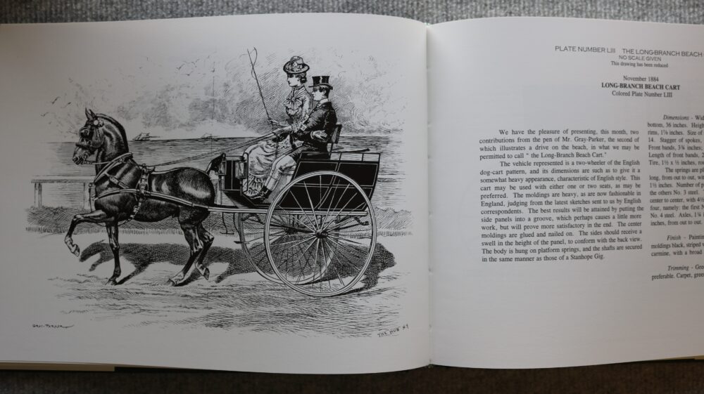 Horse Drawn Vehicles, Colored Plates From The Hub, November 1882- January 1892 - Image 11