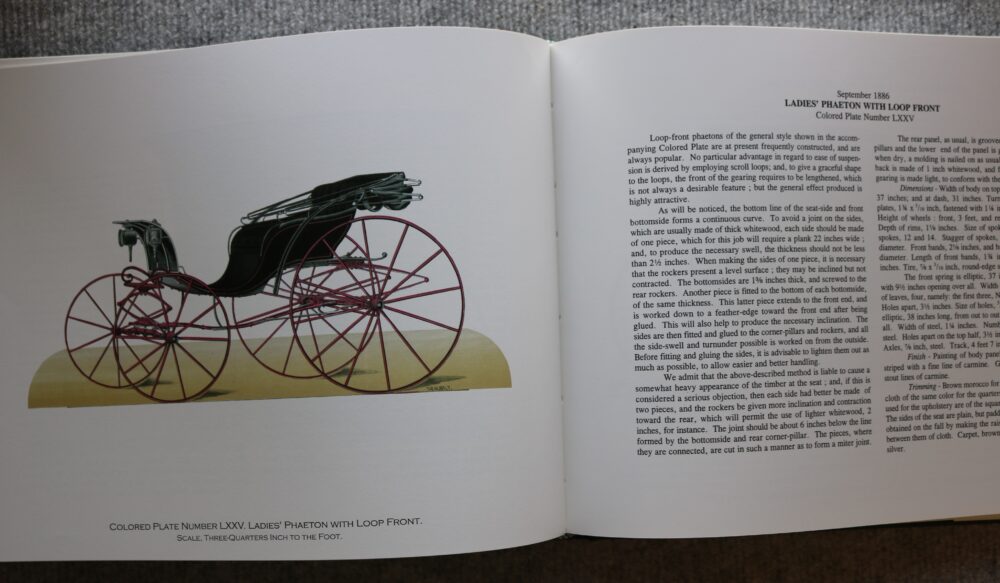 Horse Drawn Vehicles, Colored Plates From The Hub, November 1882- January 1892 - Image 13