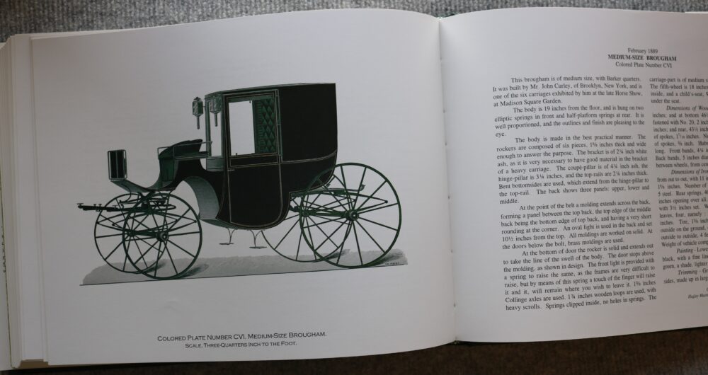 Horse Drawn Vehicles, Colored Plates From The Hub, November 1882- January 1892 - Image 18
