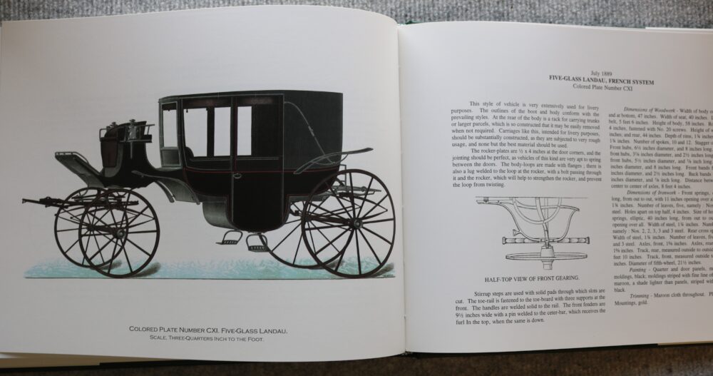 Horse Drawn Vehicles, Colored Plates From The Hub, November 1882- January 1892 - Image 19