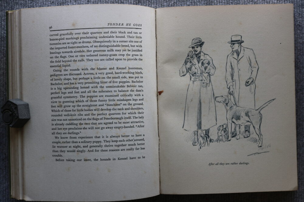 Yonder He Goes, Ralph Greaves, A Calendar of Hunting Sketches, Illustrated by T Ivester Lloyd - Image 15