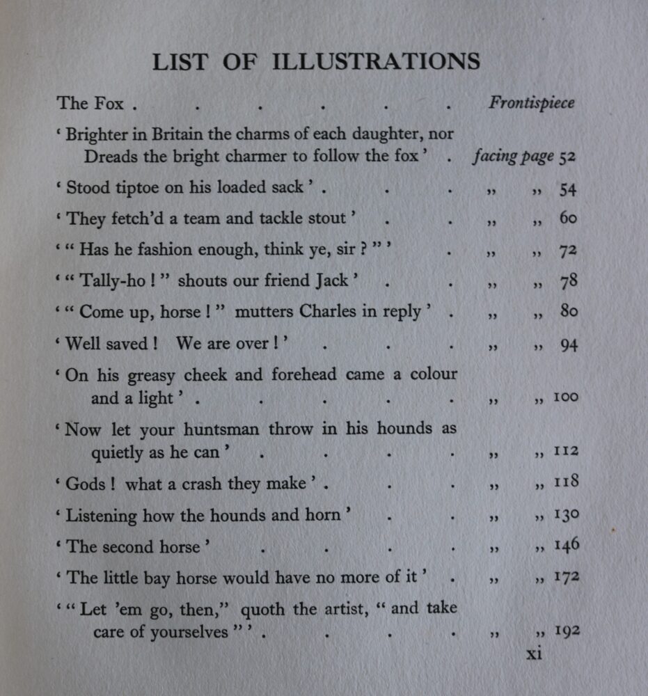 The Sport Of Our Ancestors, A Collection of Prose and Verse, Foxhunting, Illus G D Armour - Image 8