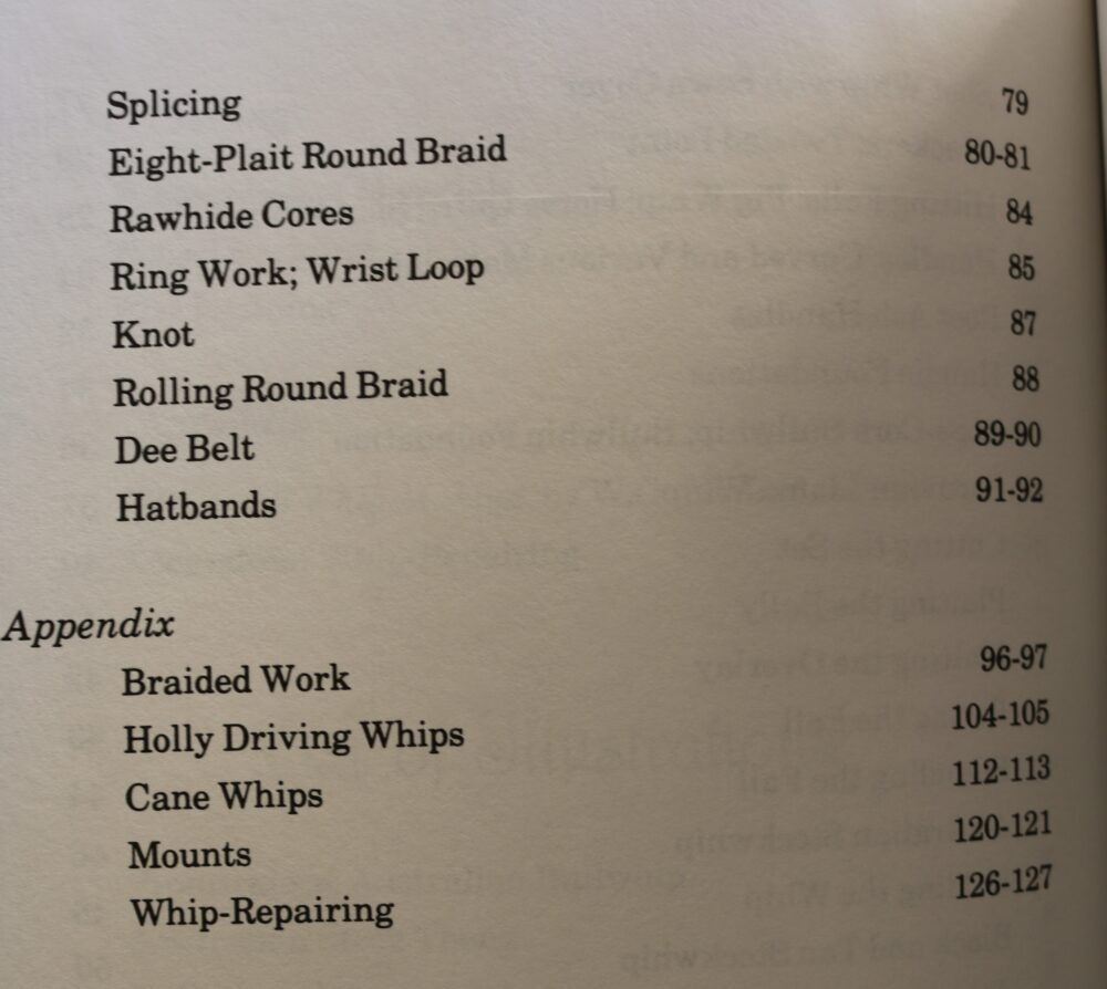 Whips and Whipmaking, with practical instruction to Braiding. David W Morgan - Image 9