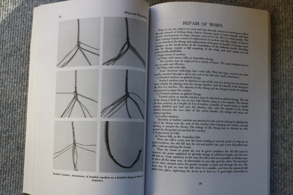 Whips and Whipmaking, with practical instruction to Braiding. David W Morgan - Image 14