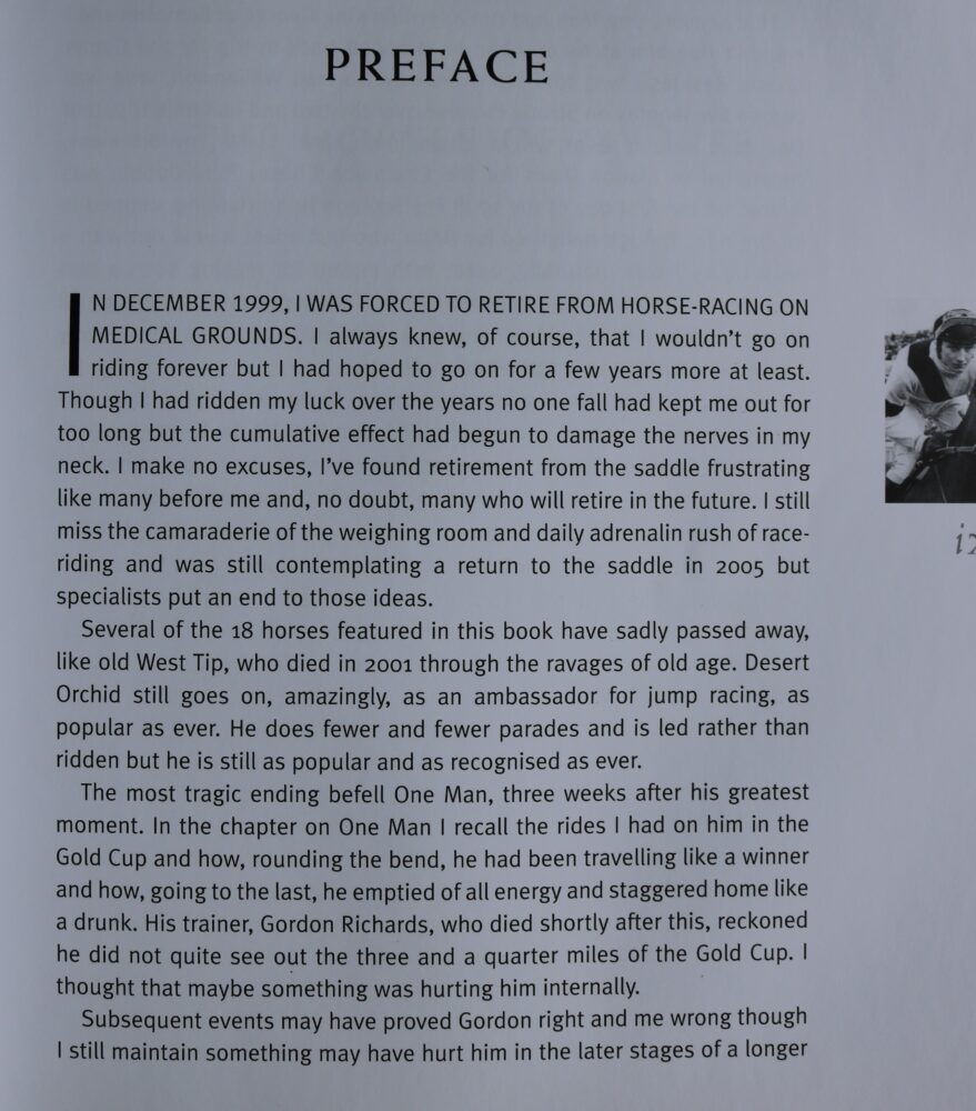 Richard Dunwoody, The Horses of My Life, paperback - Image 4