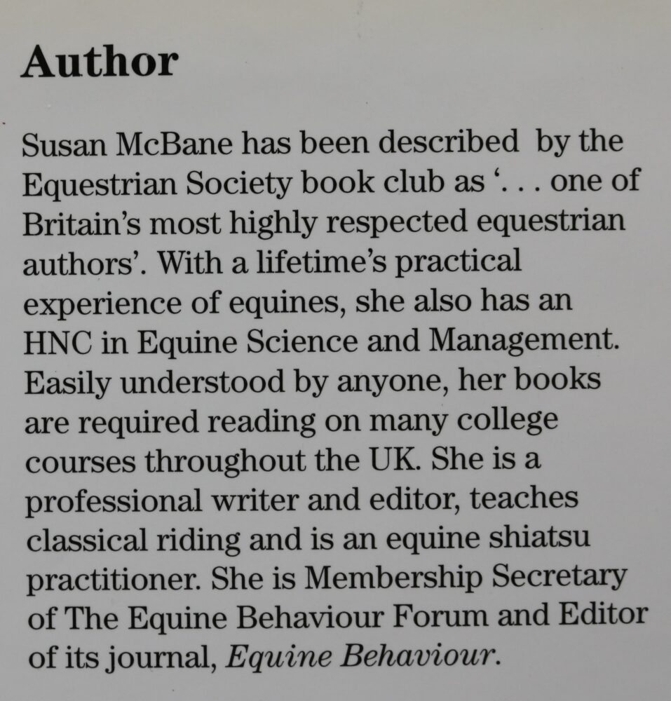 Conformation For The Purpose, The make, shape and performance of the horse, Susan McBane - Image 3