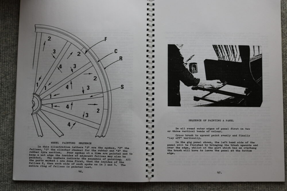 Ousbeys Guide to Coachpainting, complete guide to brush painting horsedrawn vehicles and vintage cars - Image 7
