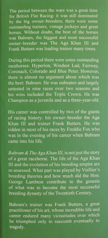 Bahram & The Aga Khan 111, Peter Corbett - Image 3