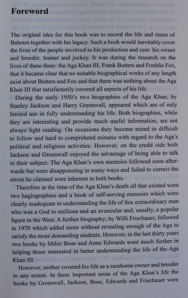 Bahram & The Aga Khan 111, Peter Corbett - Image 6