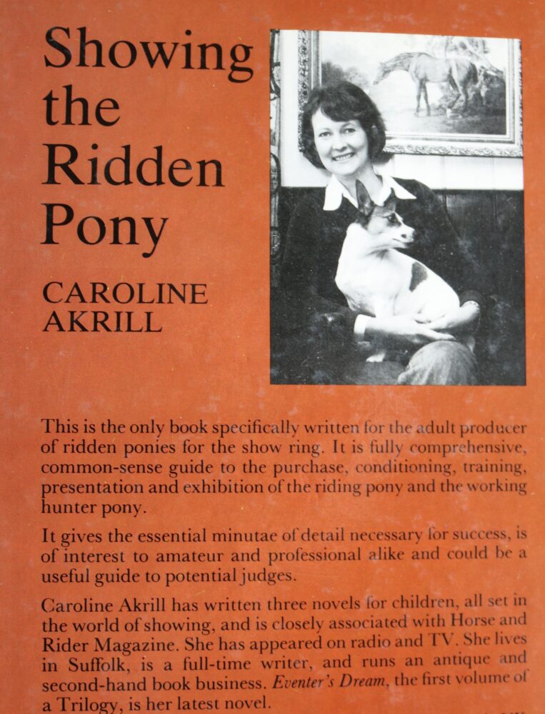 Showing The Ridden Pony, A guide, Caroline Akrill - Image 2